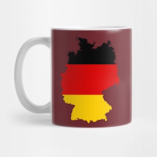 German Map Flag Mug
